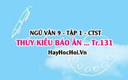 Soạn bài Thúy Kiều báo ân báo oán trang 131 Ngữ văn lớp 9 tập 1 Chân trời sáng tạo